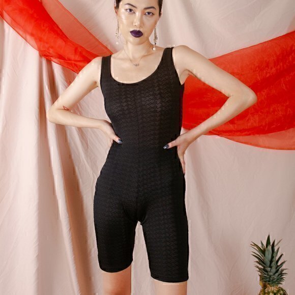 GCDS Monogram Sporty Romper Jumpsuit